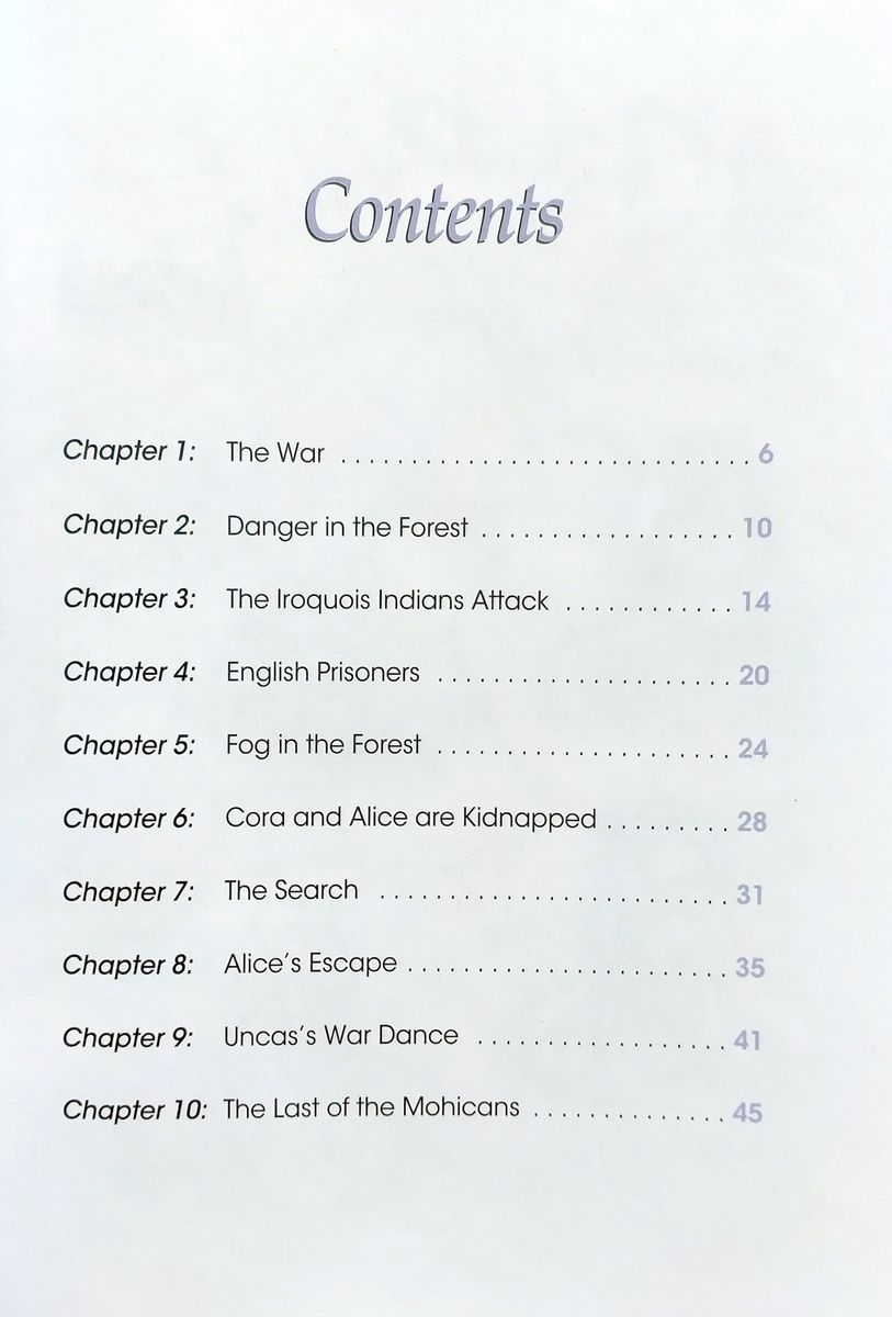Graded Readers 2 The Last of The Mohicans