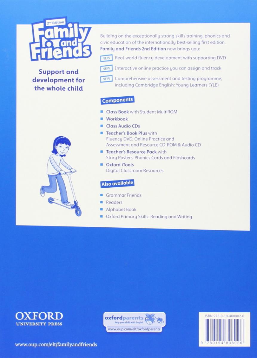 Family and Friends (2nd edition) 1 Workbook with Online Practice