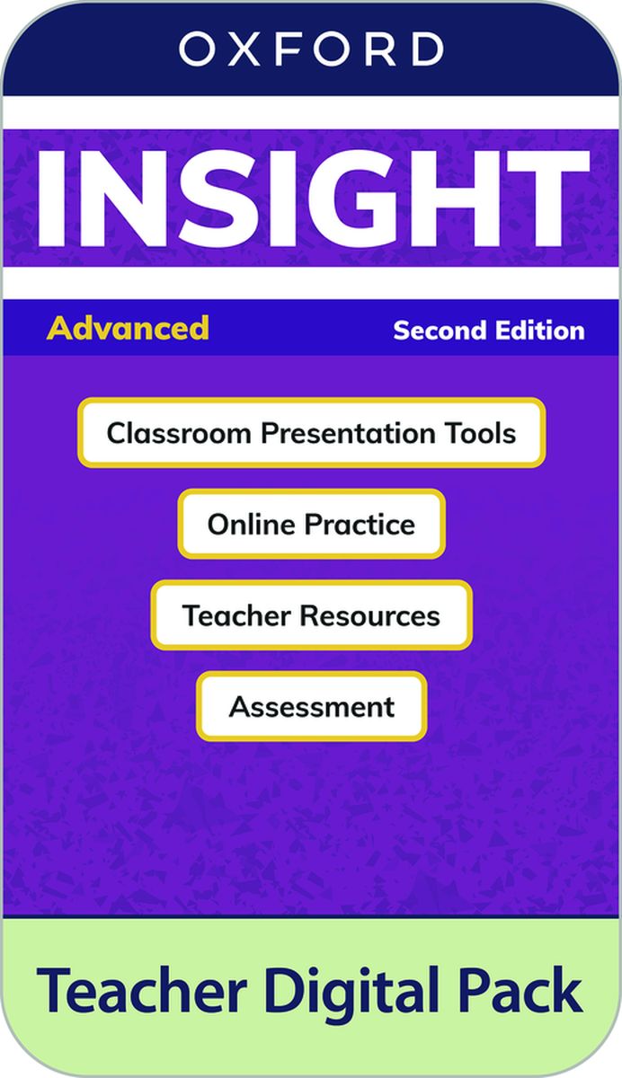 Insight (2nd edition): Advanced  Teacher Digital Pack