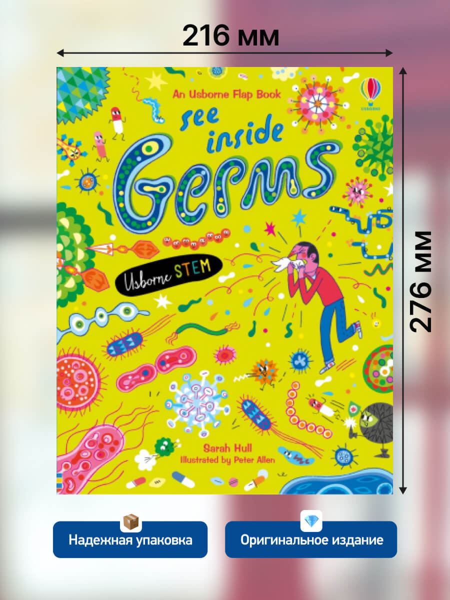 An Usborne Flap Book See Inside Germs