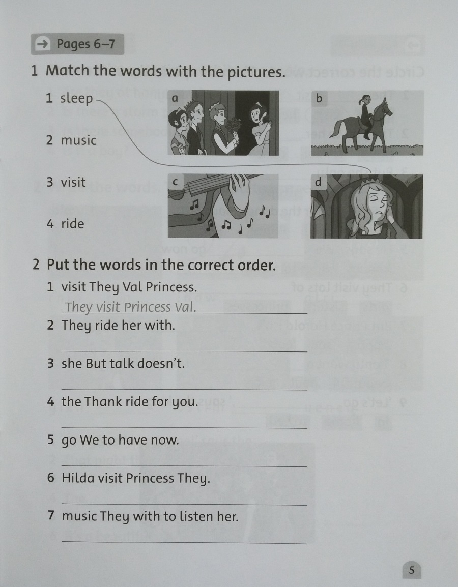 Classic Tales Level 1 The Princess and the Pea Activity Book and Play