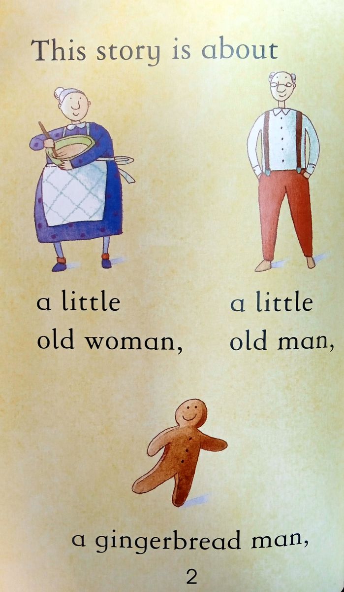 Usborne First Reading 3 The Gingerbread Man