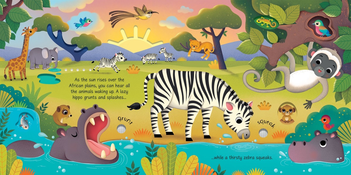 Usborne Sound Books Wild Animals