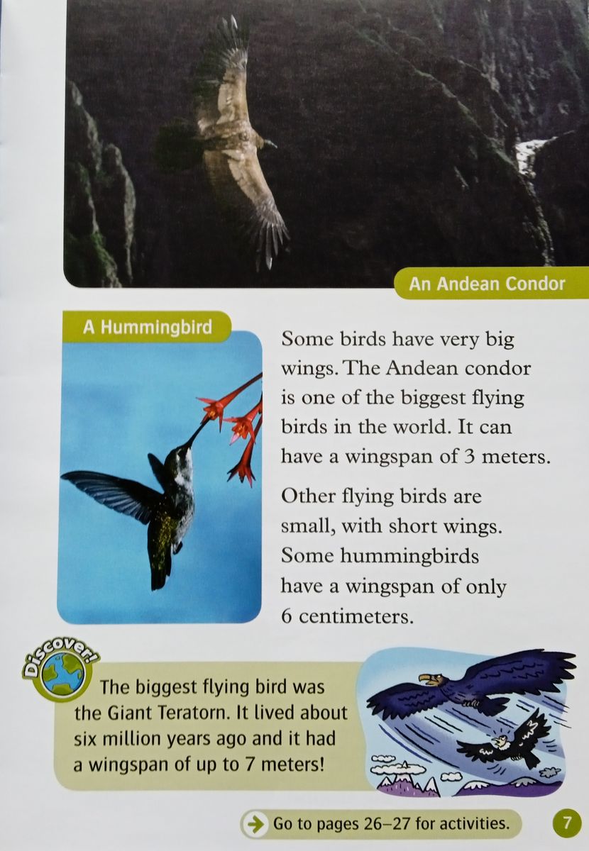 Oxford Read and Discover 3 Animals in the Air with Audio Download (access card inside)