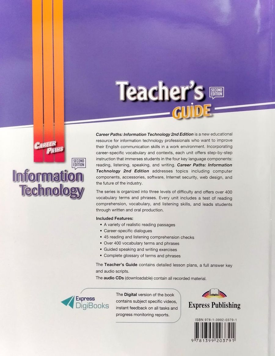 Career Paths (2nd edition) Information Technology Teacher's Guide