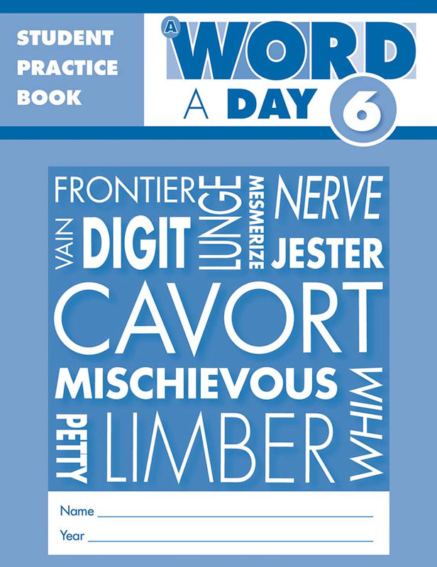 A Word a Day Grade 6 Student Workbook 5 Pack