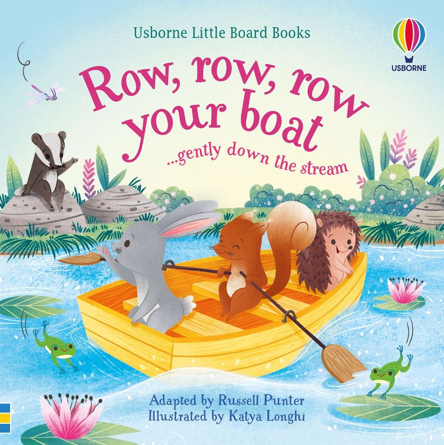 Usborne Little Board Books Row, row, row your boat