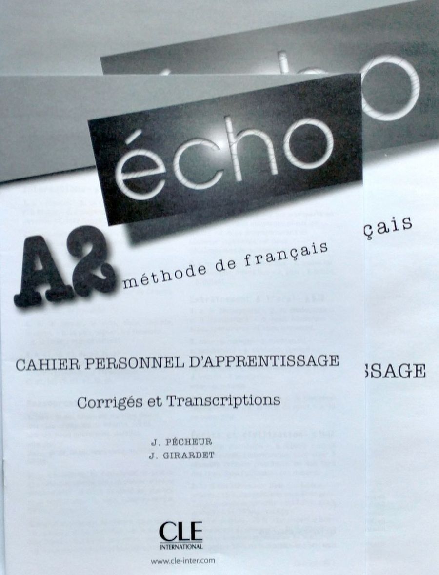 Echo Novelle edition A2 Cahier d'exercices + CD audio