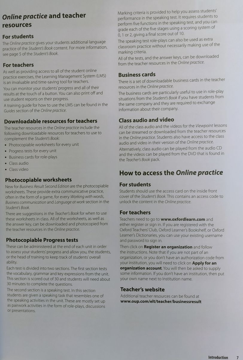 Business Result (2nd Edition) Advanced Teacher's Book and DVD
