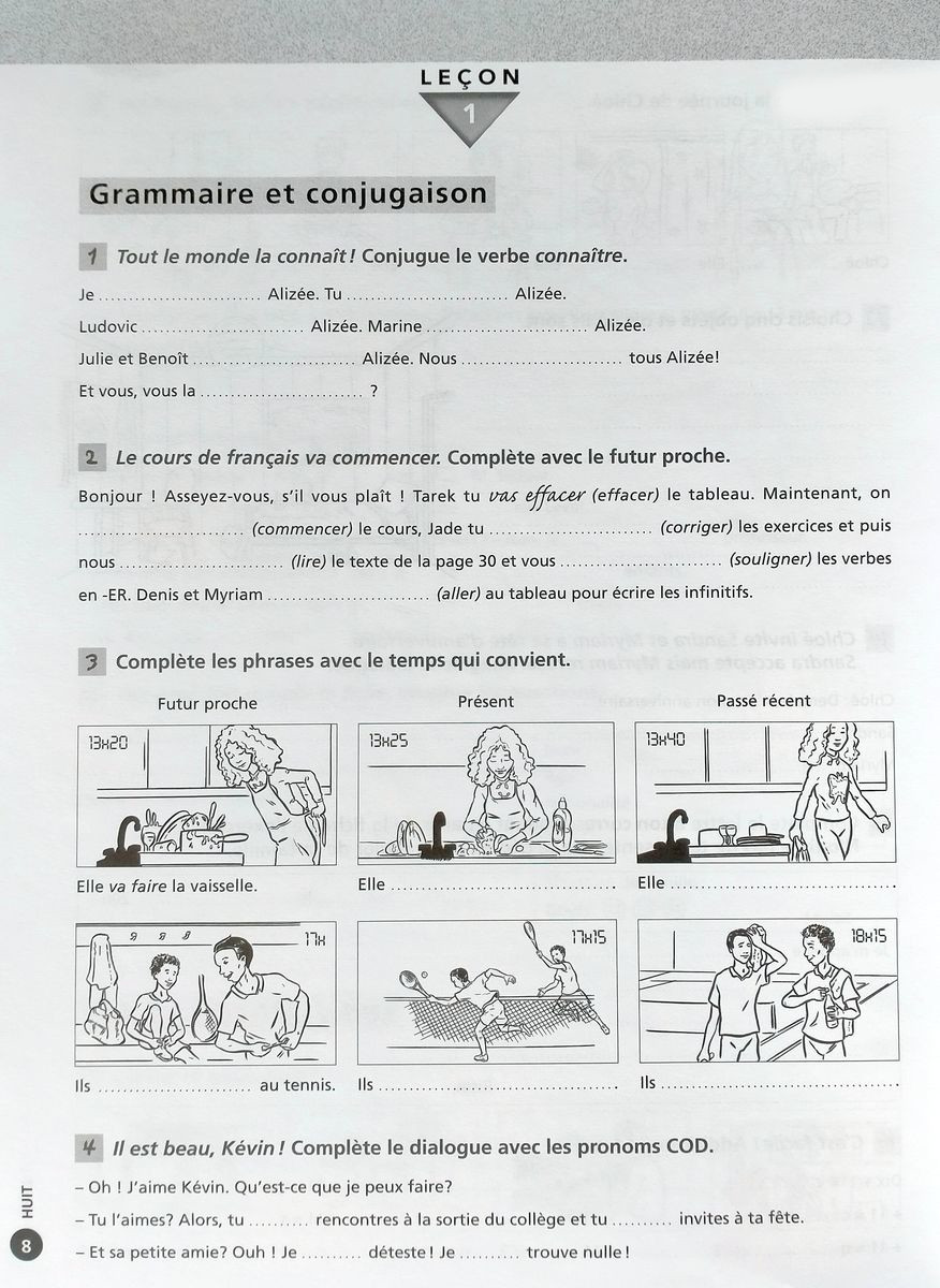Oh la la! 2 Cahier d'exercices