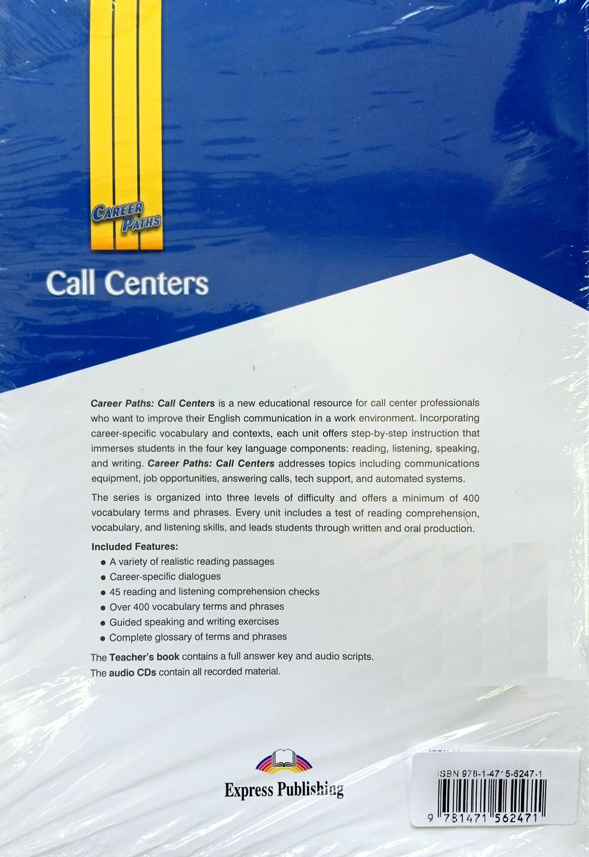 Career Paths Call Centers Teacher's Guide, Student's Book with Digibook and Online Audio