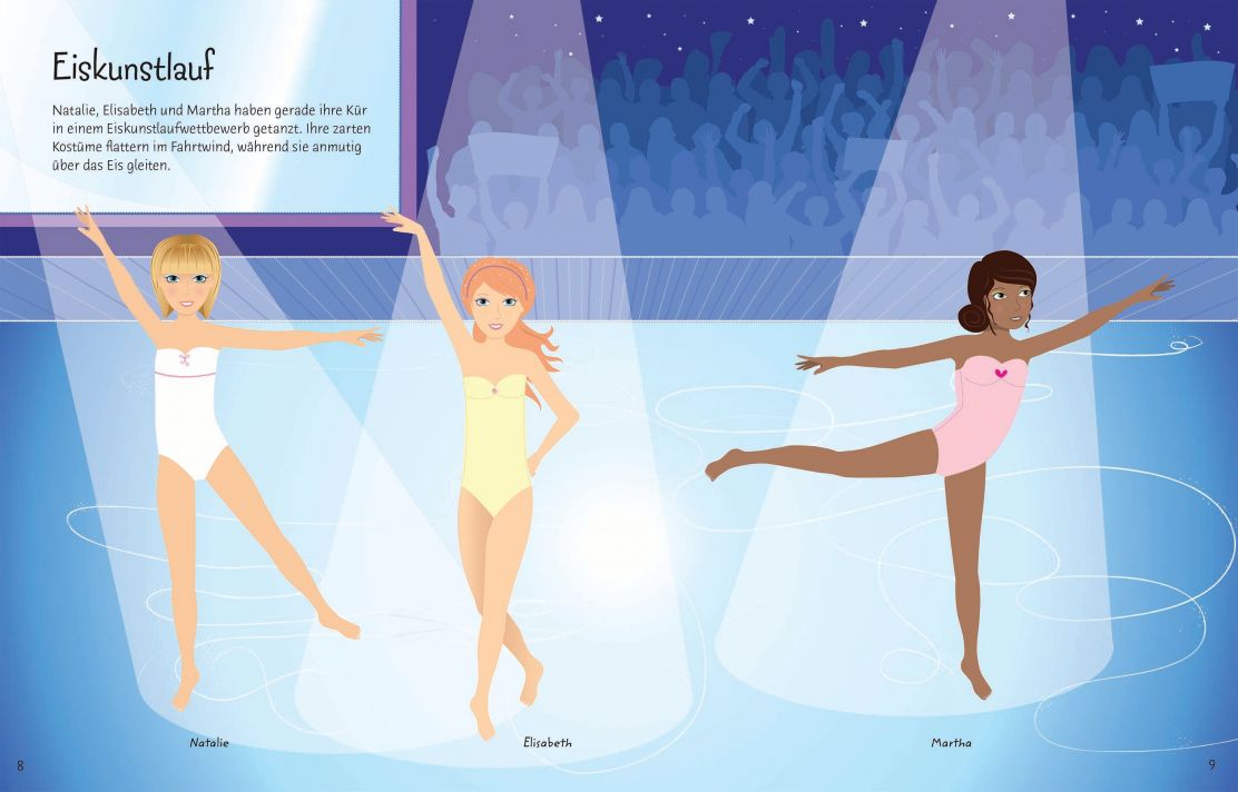 Usborne Sticker Dolly Dressing Sports