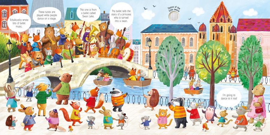 Usborne Sound Books The Animal Orchestra Plays Tchaikovsky