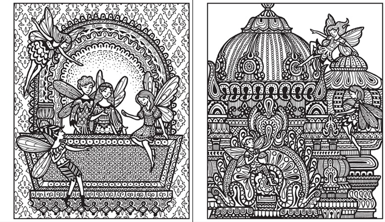 Usborne Fairy Palaces Magic Painting Book