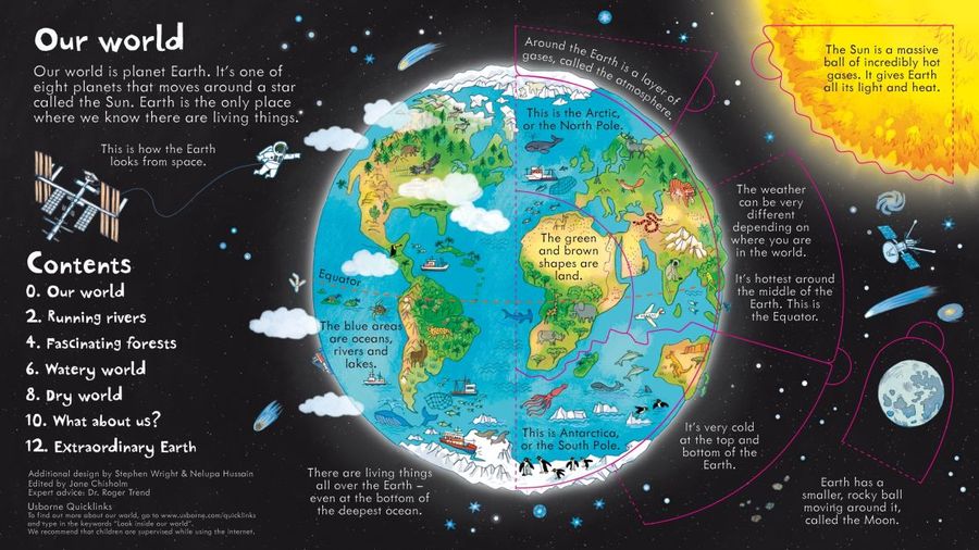 Usborne Look Inside Our World