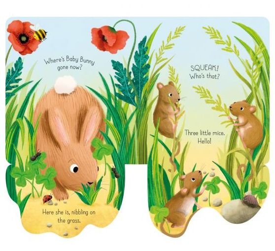 Usborne Little Lift and Look Baby Bunny