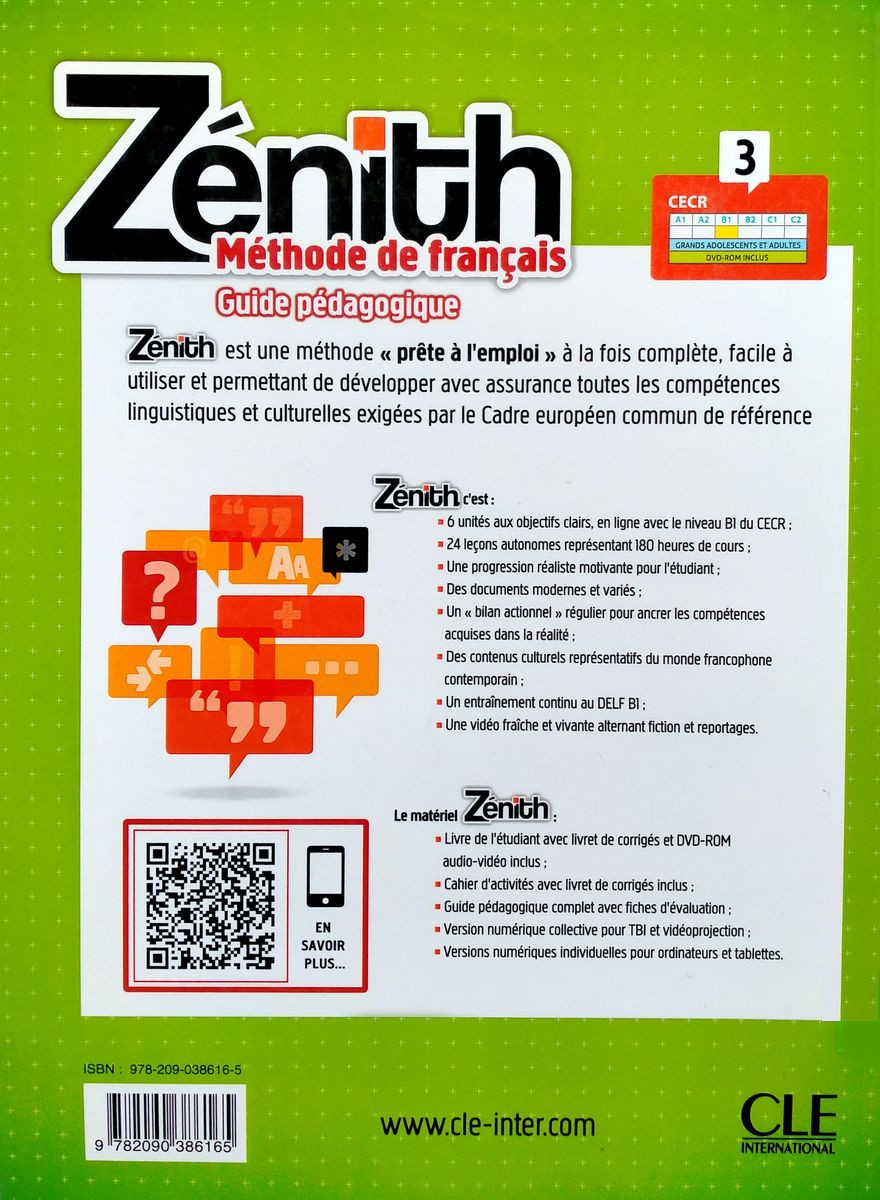 Zenith 3 Guide pedagogique