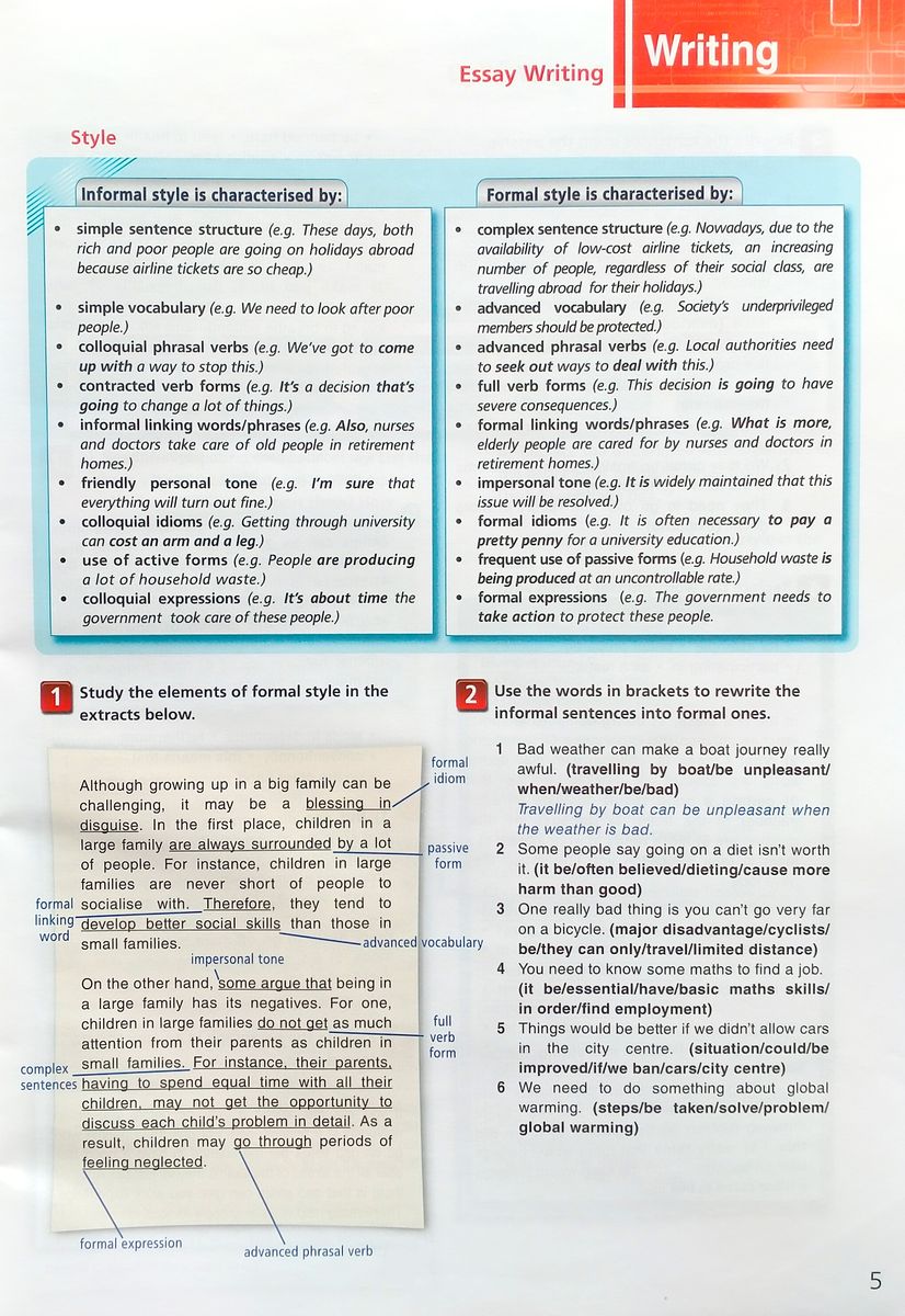 On Screen B2+ Student's Book with Writing Book