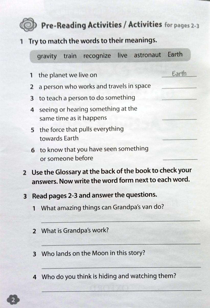 Oxford Read and Imagine 6 The Secret on the Moon Activity Book