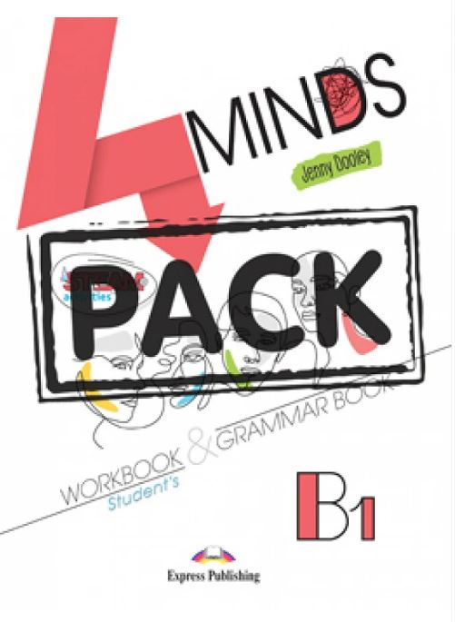 4Minds B1 Workbook and Grammar Student's Book with Digibooks