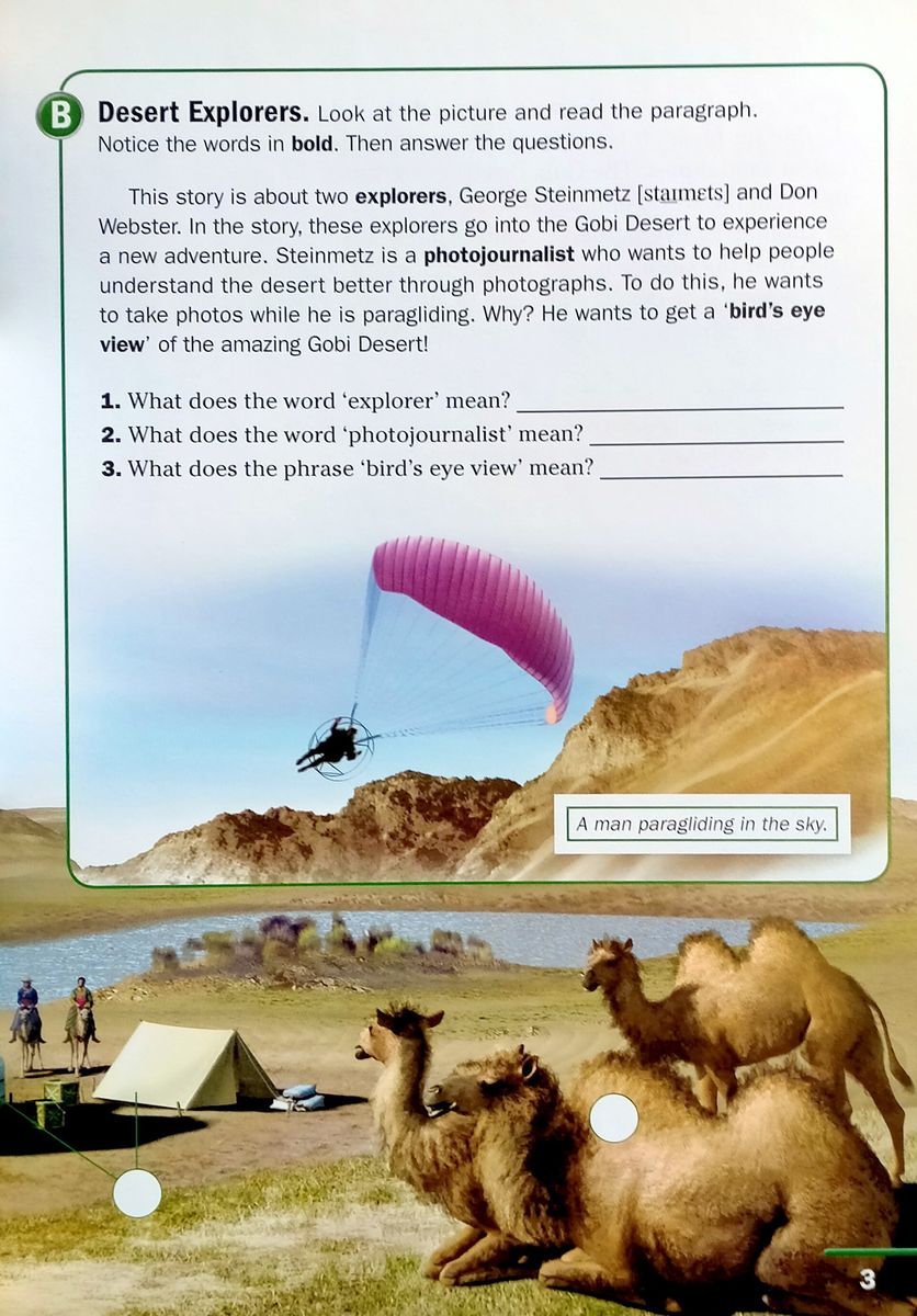 Footprint Reading Library 1600 Headwords Gliding Across the Gobi with Multi-ROM (B1)
