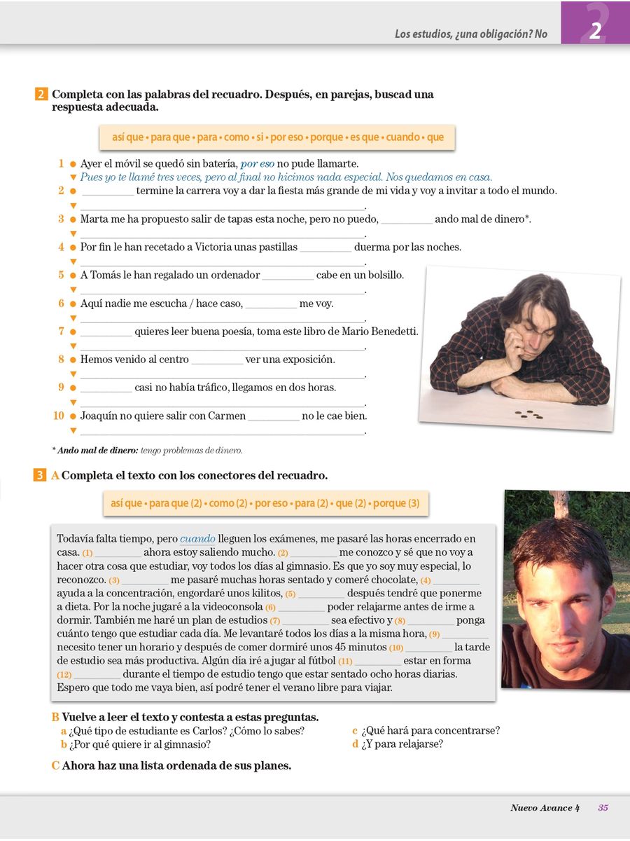 Nuevo Avance 4 Libro del alumno + CD