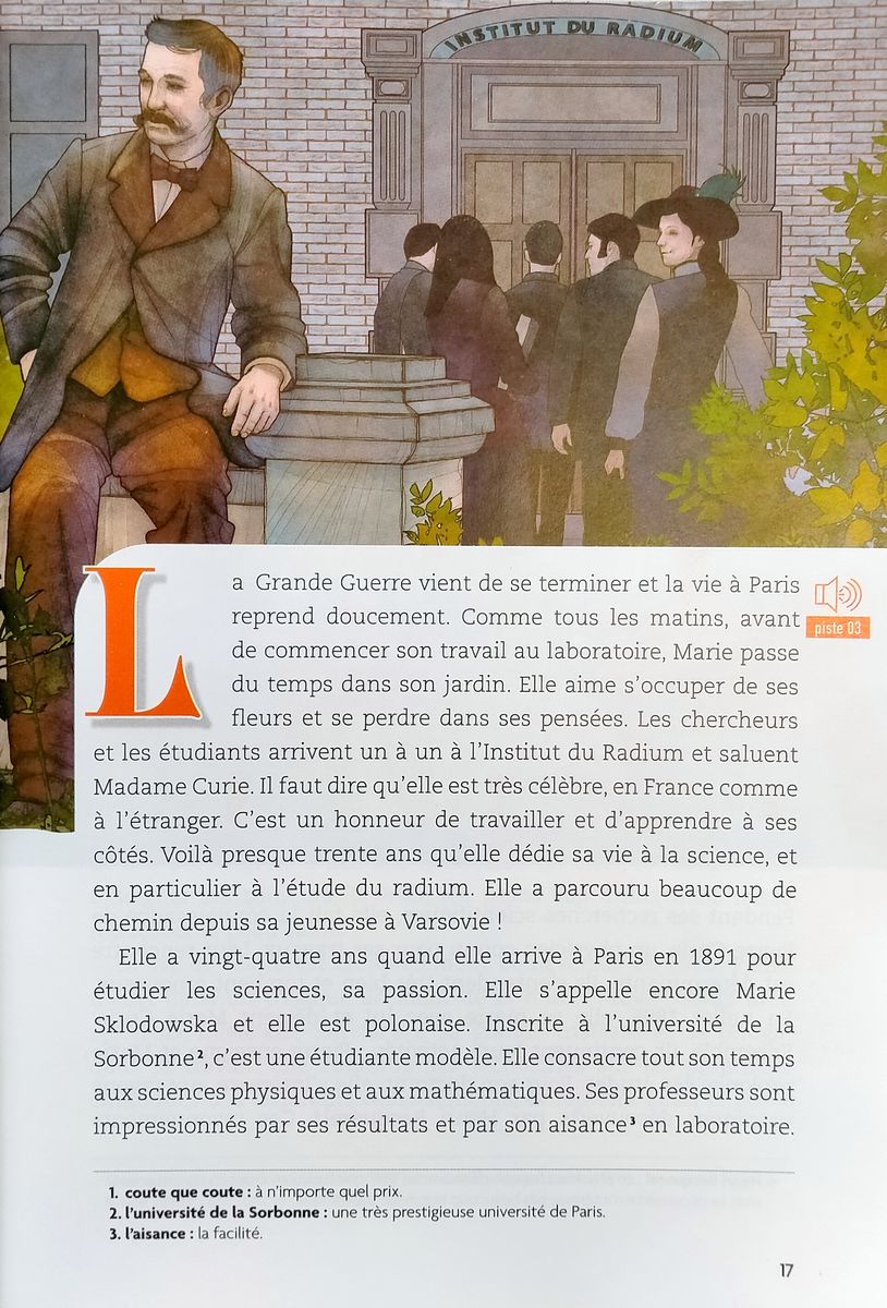 Lire et s'entrainer A2 Les grandes vies + Audio