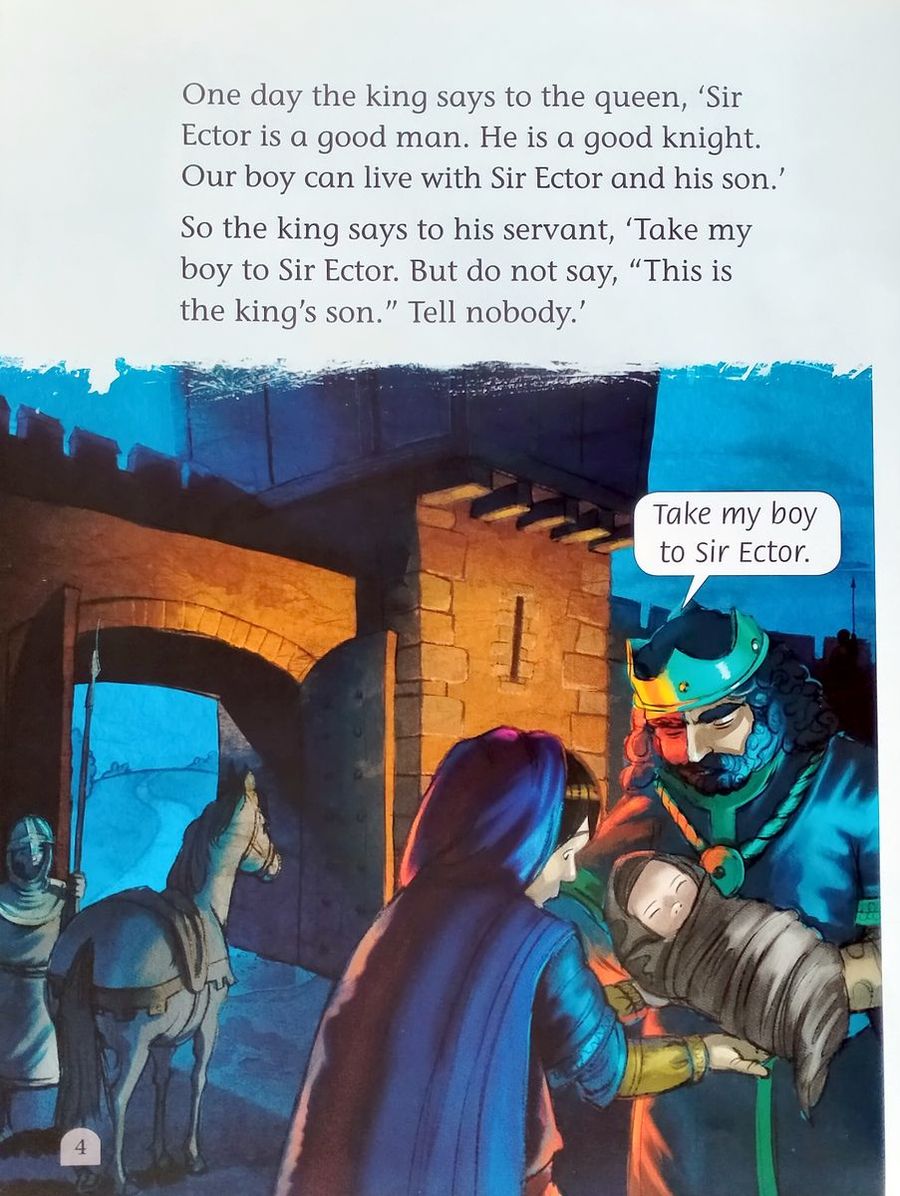 Classic Tales Level 2 King Arthur and The Sword with Audio Download (access card inside)