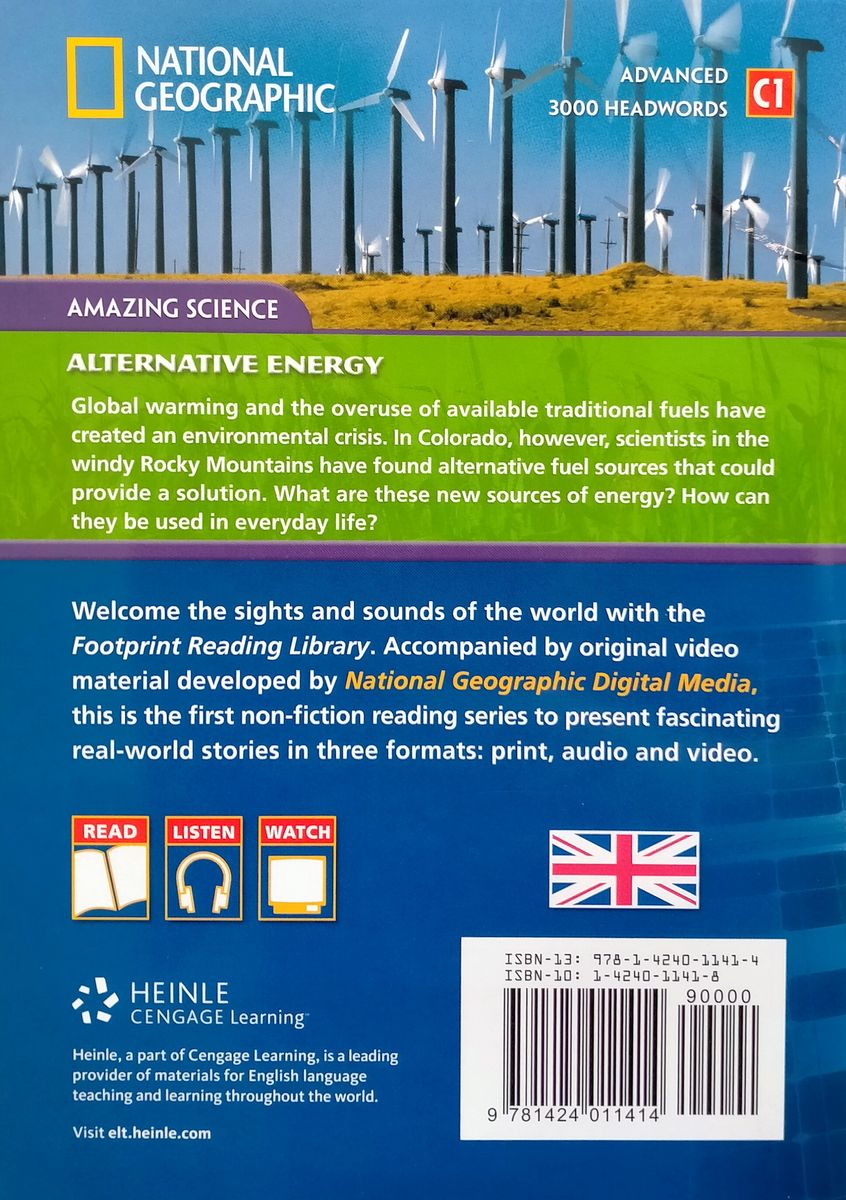 Footprint Reading Library 3000 Headwords Alternative Energy (C1)