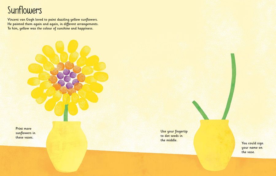 Usborne Fingerprint Activities Art