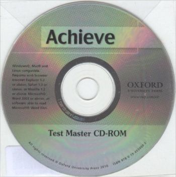 Achieve 1 and 2 Test Master CD-ROM
