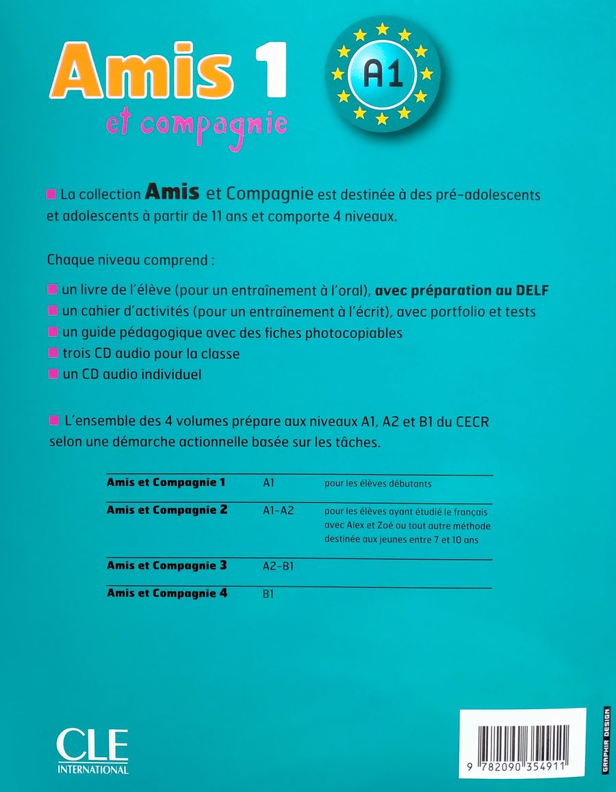 Amis et compagnie 1 Cahier