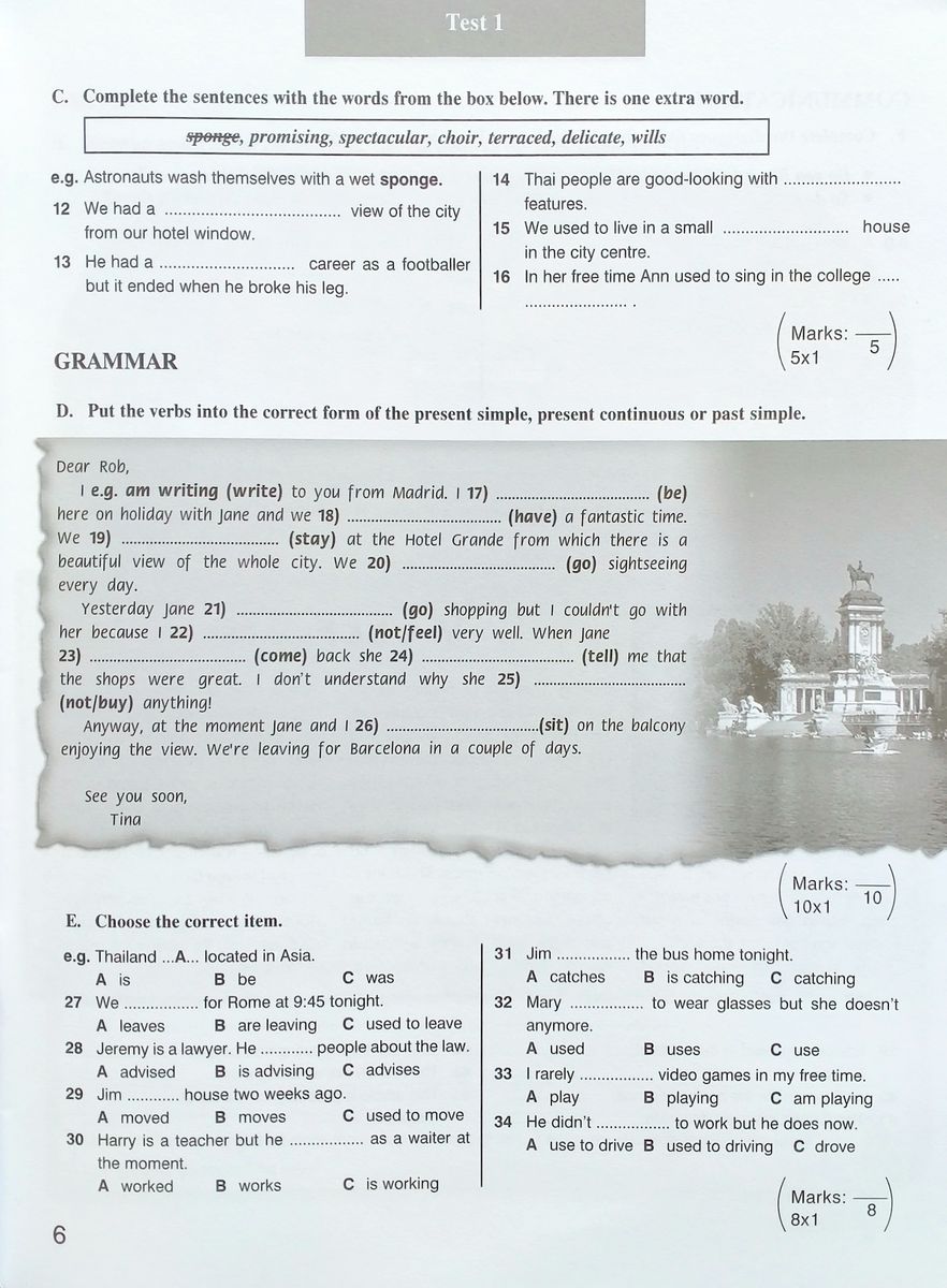 Enterprise 2 Elementary Test Booklet купить недорого в интернет-магазине -  RELOD | ISBN 9781842166772