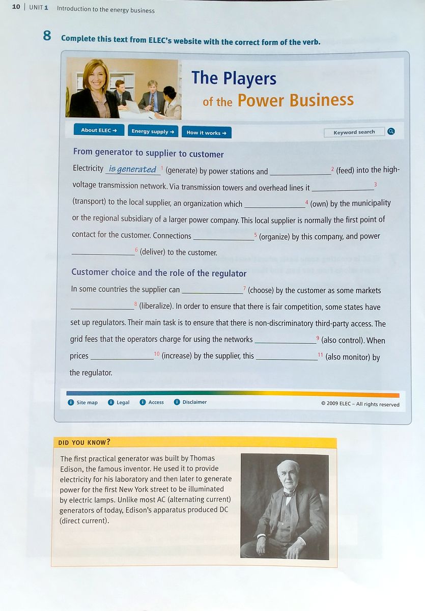 Express Series English for the Energy Industry Student's Book