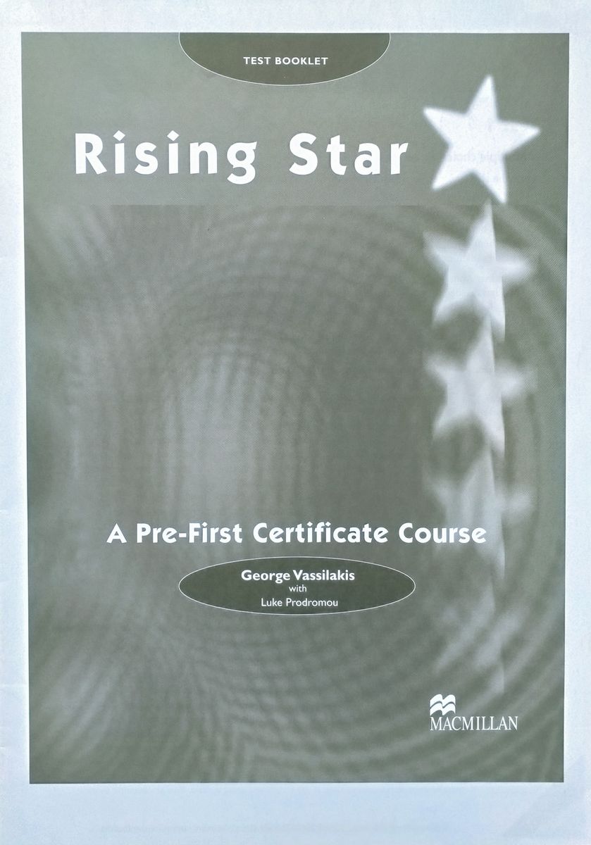 Rising Star Pre-FCE Test Booklet