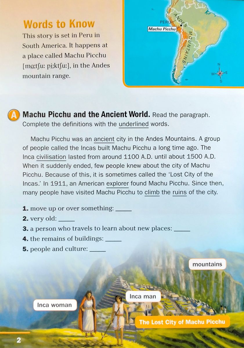 Footprint Reading Library 800 Headwords The Lost City of Machu Picchu (A2)