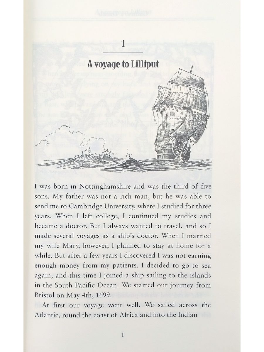 Oxford Bookworms Library 4 Gulliver's Travels with Audio Download (access card inside)