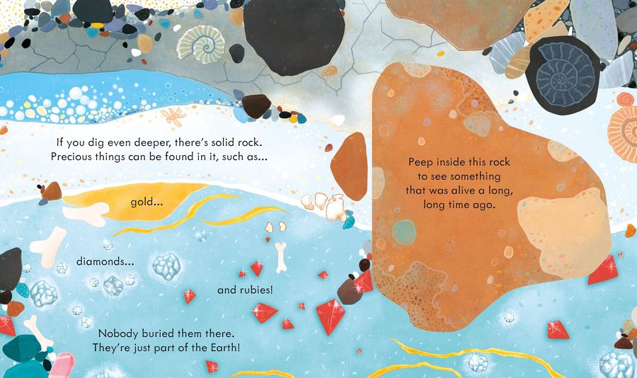 Usborne Peep Inside Under the Ground