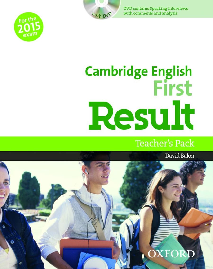 Cambridge English First Result (2015 exam) Teacher's Pack with DVD