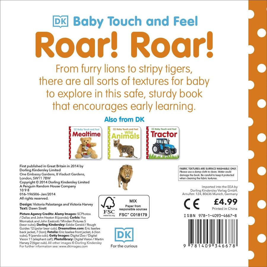 Baby Touch and Feel Roar! Roar!