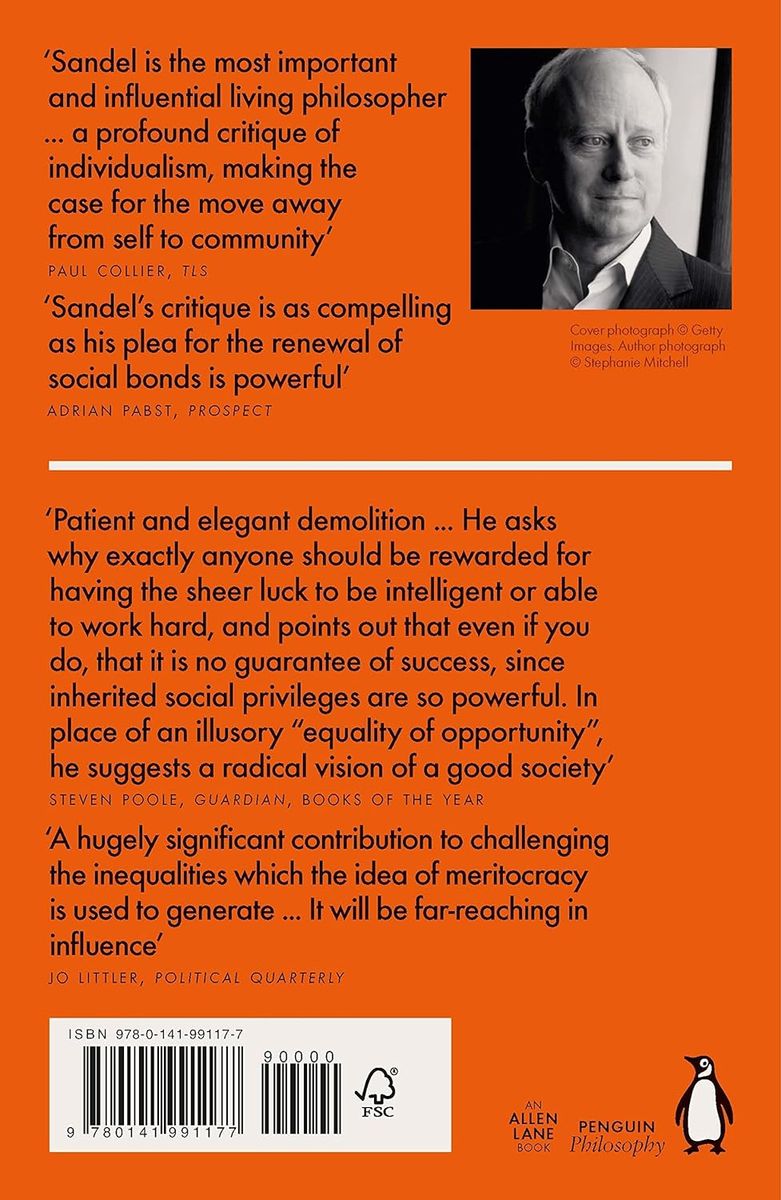 The Tyranny of Merit What's Become of the Common Good?