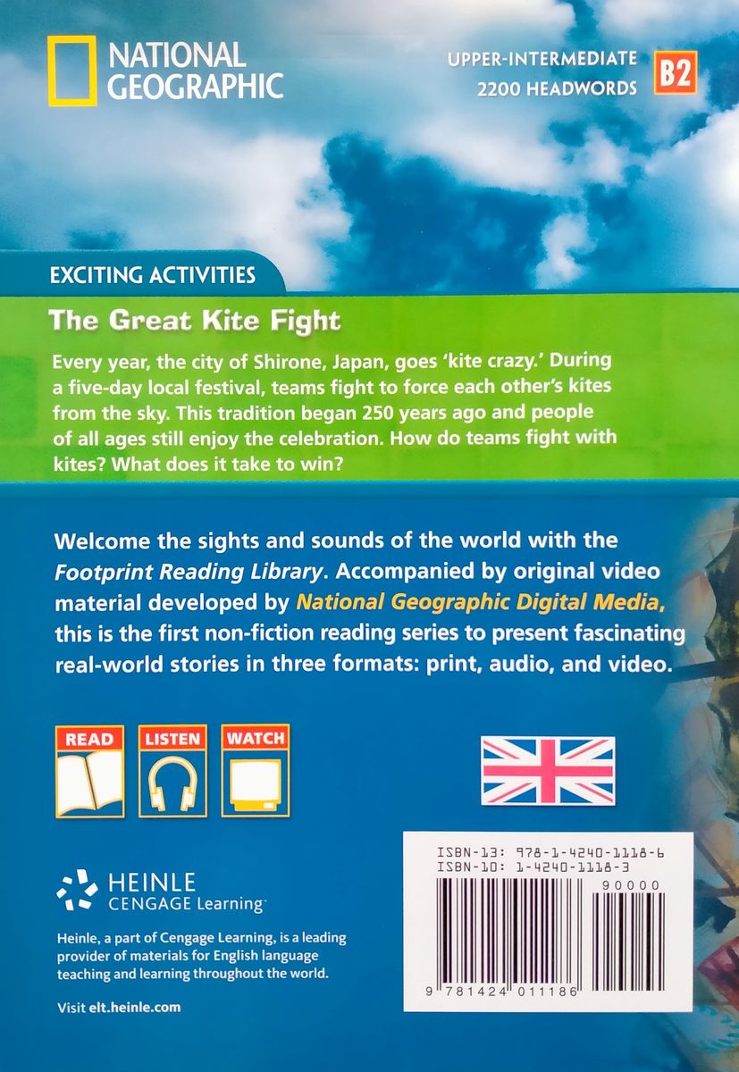 Footprint Reading Library 2200 Headwords The Great Kite Fight (B2)