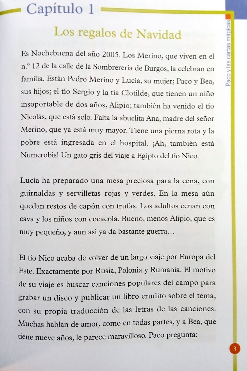 Lecturas Graduadas 1 Paco y las Cartas Magicas