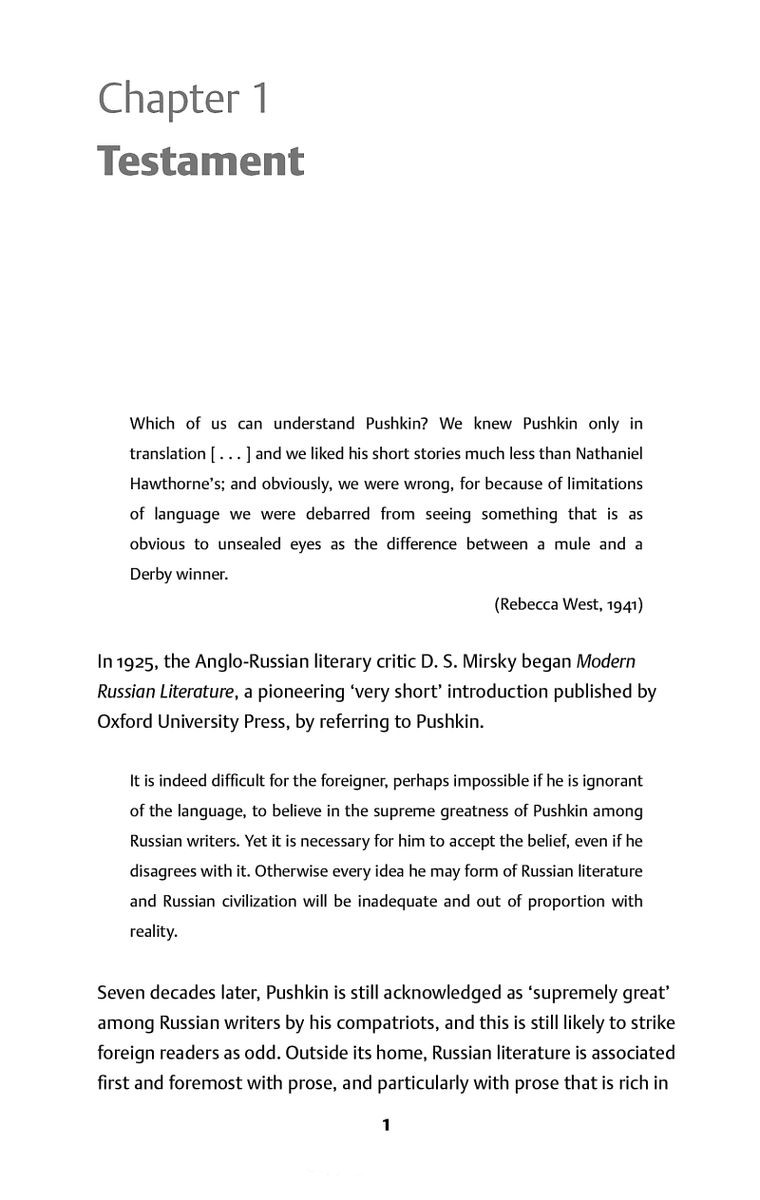 Russian Literature A Very Short Introduction