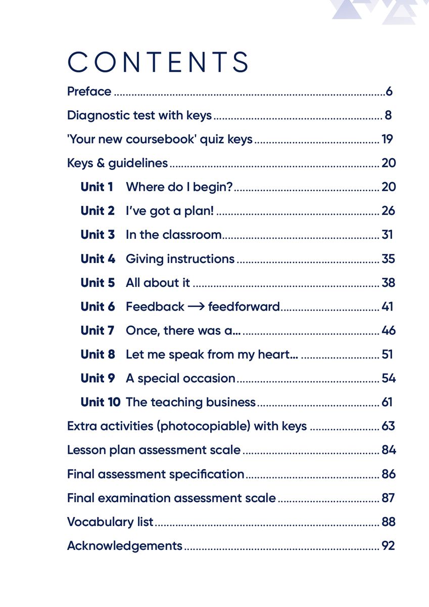 English for Teachers of English (Teacher's Resource Book)