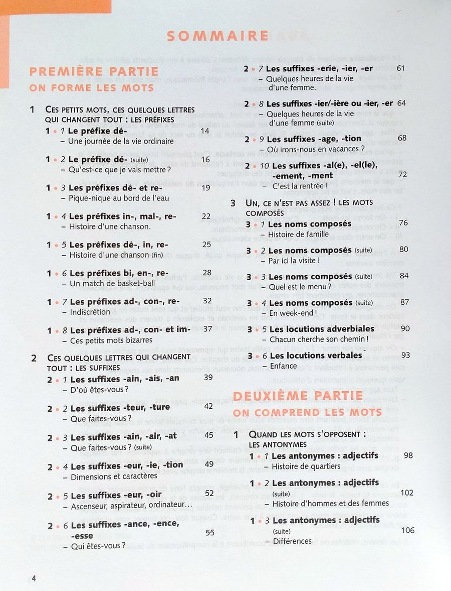 Vocabulaire explique du francais Niveau Debutant Livre