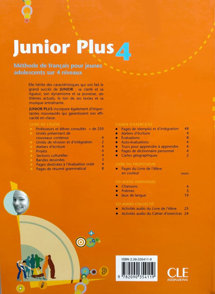 Junior Plus 4 Livre de l'eleve