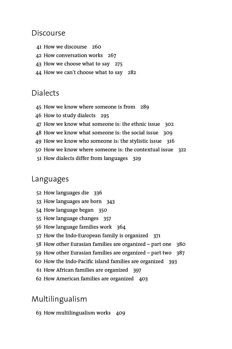 How Language Works