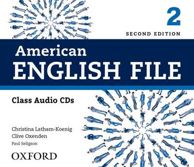 American English File (2nd Edition) 2 Class Audio CDs