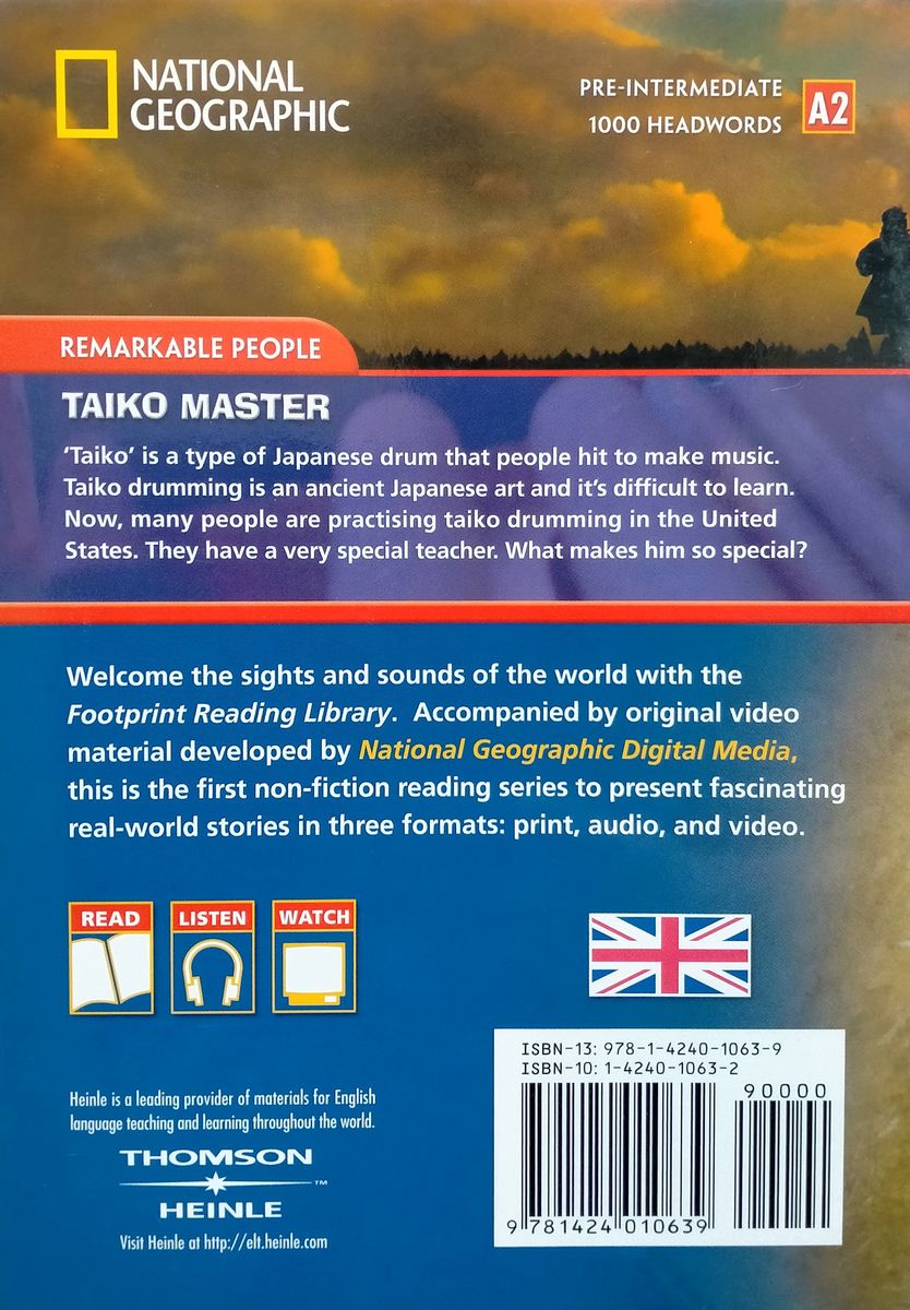 Footprint Reading Library 1000 Headwords Taiko Master with Multi-ROM (A2)